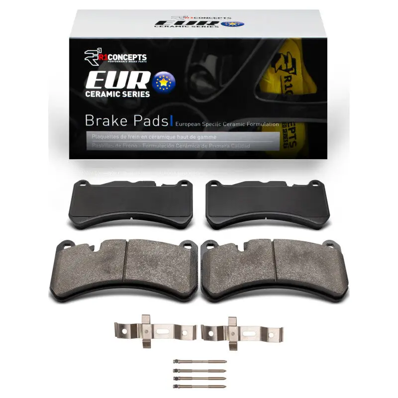 R1 05-11 Mercedes-Benz Slk55 Amg Front Euro Ceramic Pads & Hardware Kit 1