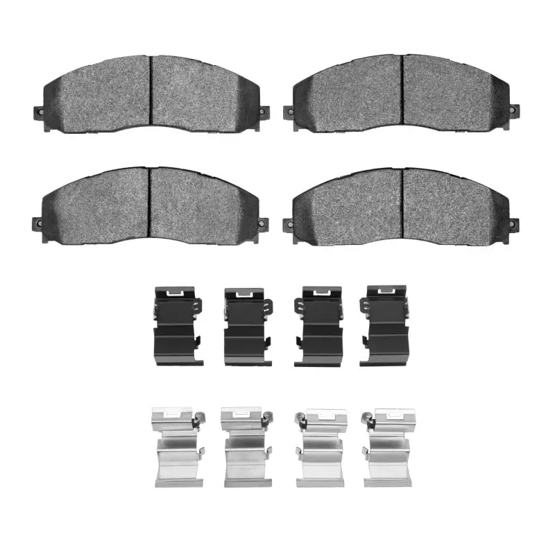 R1 11-22 Ford F-250 4Wd (Super Duty) Front Semi Met Pads & Hardware Kit 1