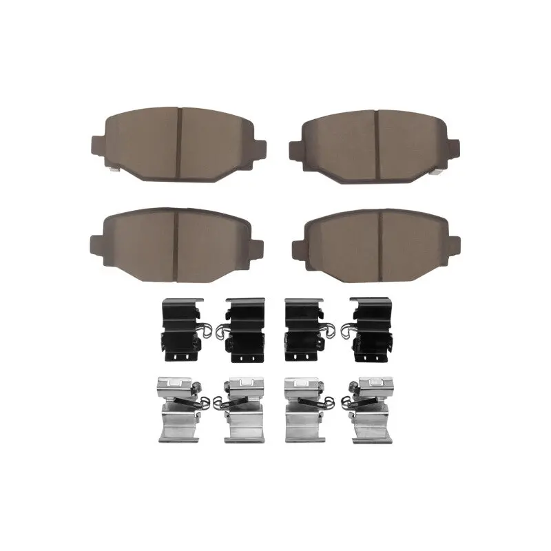 R1 2022-2025 Jeep Grand Cherokee Rear R1 Optimum Oe Pads & Hardware Kit 1