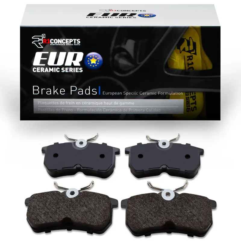 R1 01-19 Ford Focus Rear Euro Ceramic Brake Pads 1
