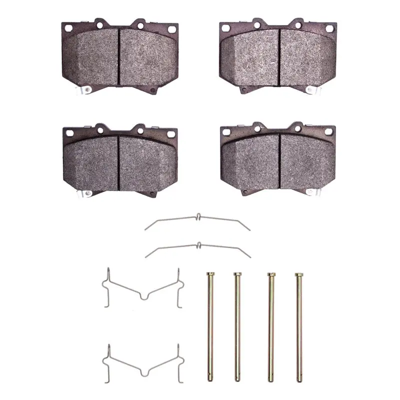 R1 00-02 Toyota Sequoia Front Performance Off-Road/Tow Brake Pads & Hardware Kit 1