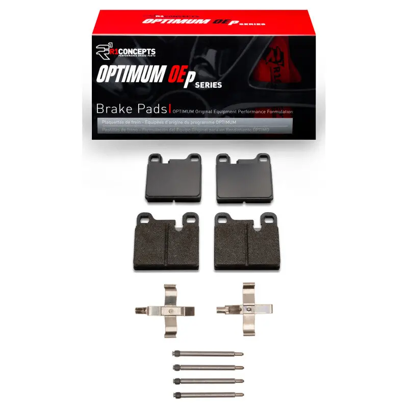 R1 1984-1989 Porsche 911 Rear R1 Optimum Oe Pads & Hardware Kit 1