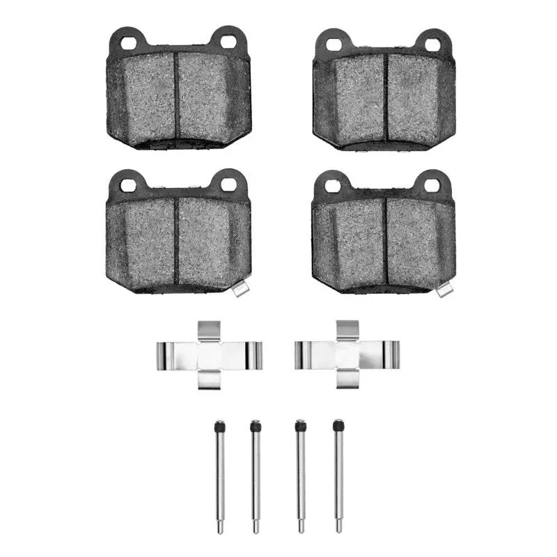 R1 04-06 Maserati Quattroporte Rear Optimum Oe Pads & Hardware Kit 1