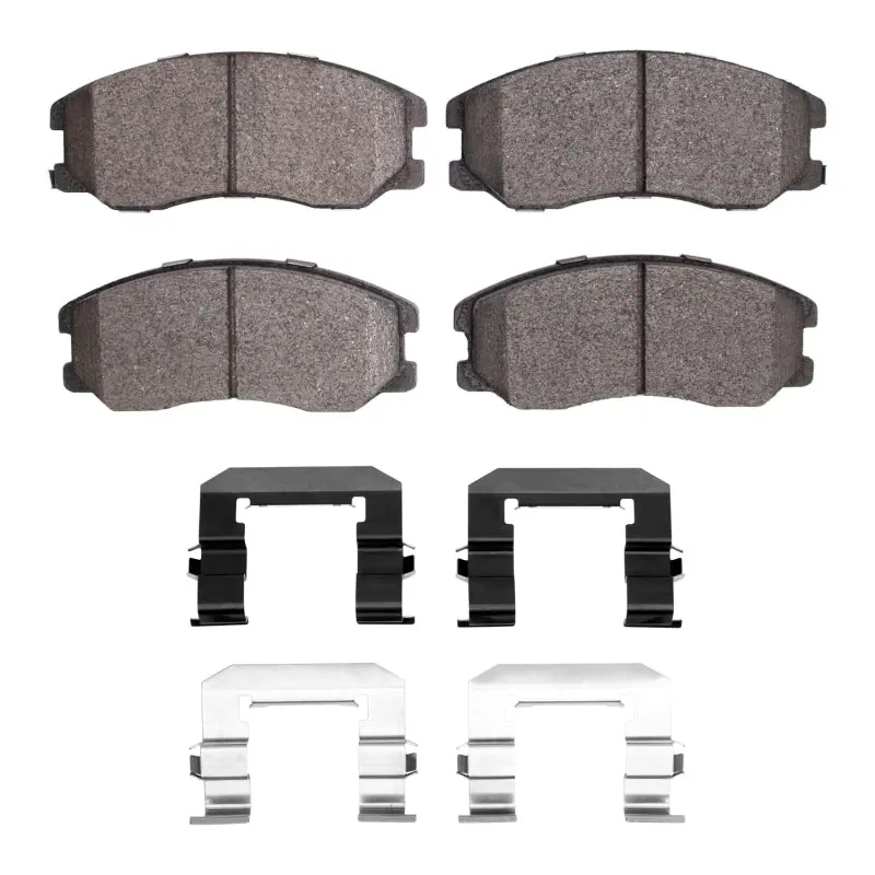 R1 07-15 Chevrolet Captiva Front Semi Met Pads & Hardware Kit 1