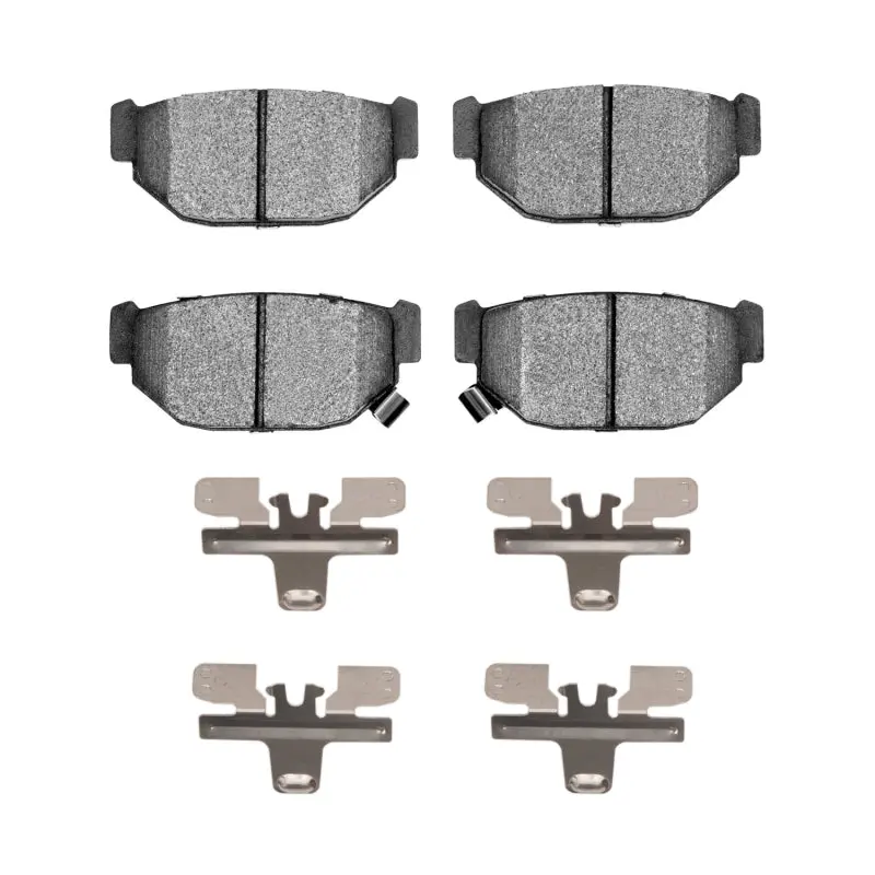 R1 85-91 Subaru Loyale Rear Optimum Oe Pads & Hardware Kit 1
