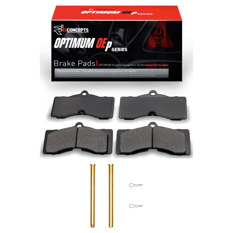 R1 63-82 Chevrolet Corvette Front/Rear Optimum Oe Pads & Hardware Kit 1