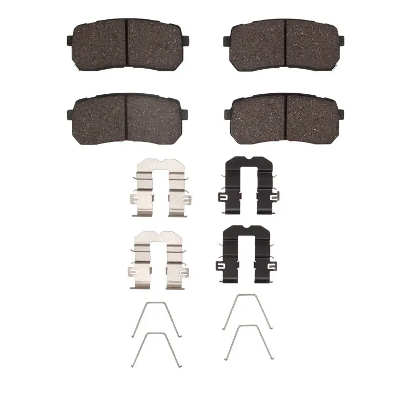 R1 15-21 Kia Sedona Rear Ceramic Pads & Hardware Kit 1