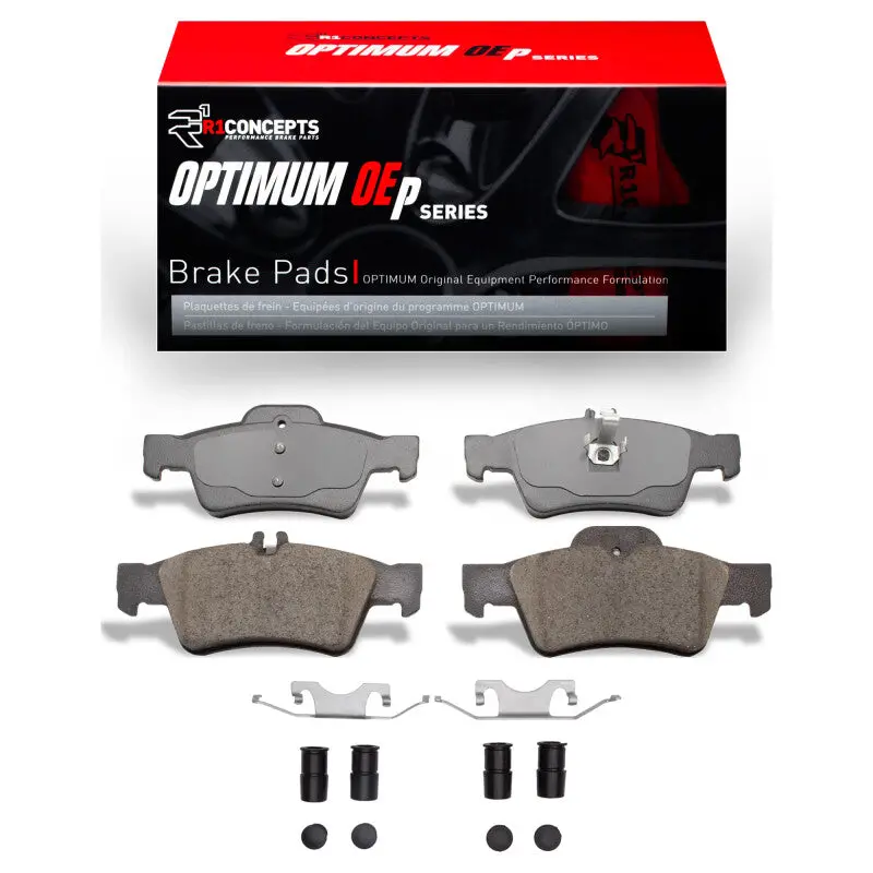 R1 2009-2018 Mercedes-Benz Cls400 Rear R1 Optimum Oe Pads & Hardware Kit 1