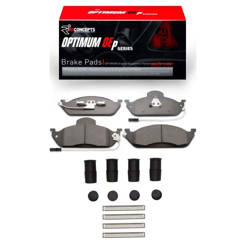 R1 98-05 Mercedes-Benz Ml320 Front Optimum Oe Pads & Hardware Kit 1