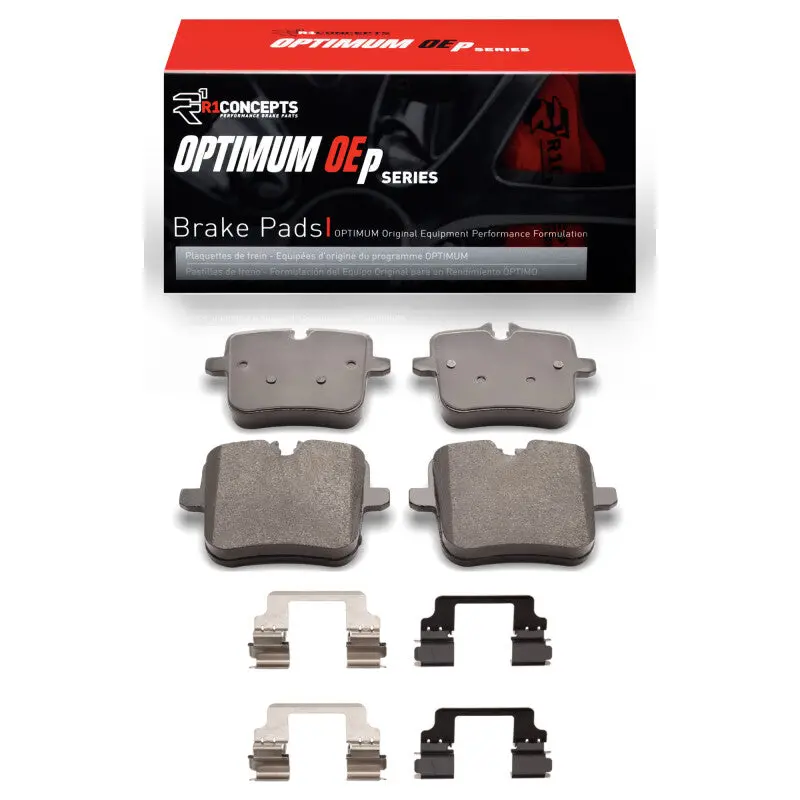 R1 2017-2025 Bmw X7 Rear R1 Optimum Oe Pads & Hardware Kit 1