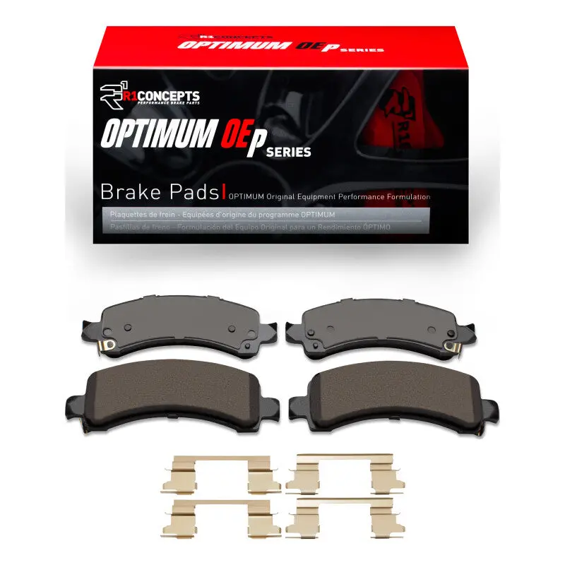 R1 02-14 Cadillac Escalade Ext Rear Optimum Oe Pads & Hardware Kit 1