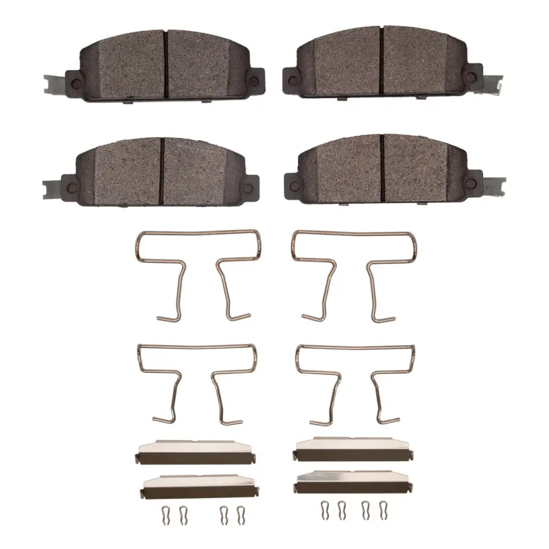 R1 76-80 Chevrolet Luv Front Semi Met Pads & Hardware Kit 1