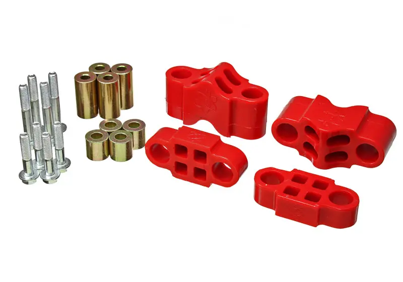 Energy Suspension Sway Bar Spacer Set - Red 1