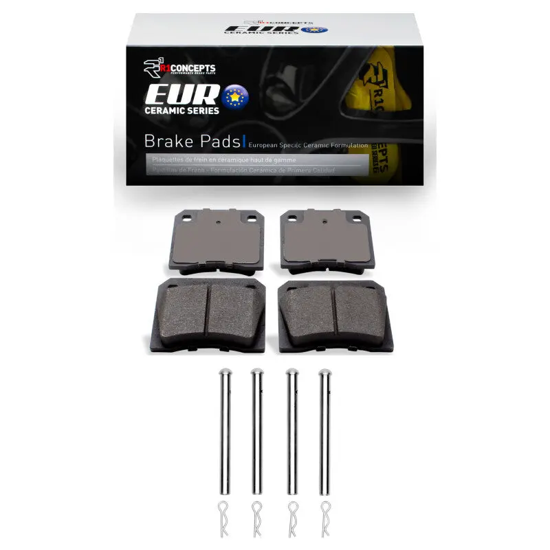 R1 1968-1983 Delorean Dmc 12 Rear R1 Euro Ceramic Pads & Hardware Kit 1