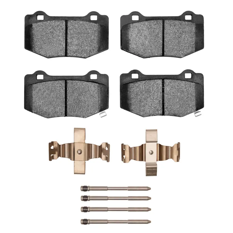 R1 16-20 Ford Mustang Rear Optimum Oe Pads & Hardware Kit 1