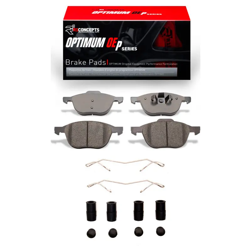 R1 04-18 Ford Focus Front Optimum Oe Pads & Hardware Kit 1