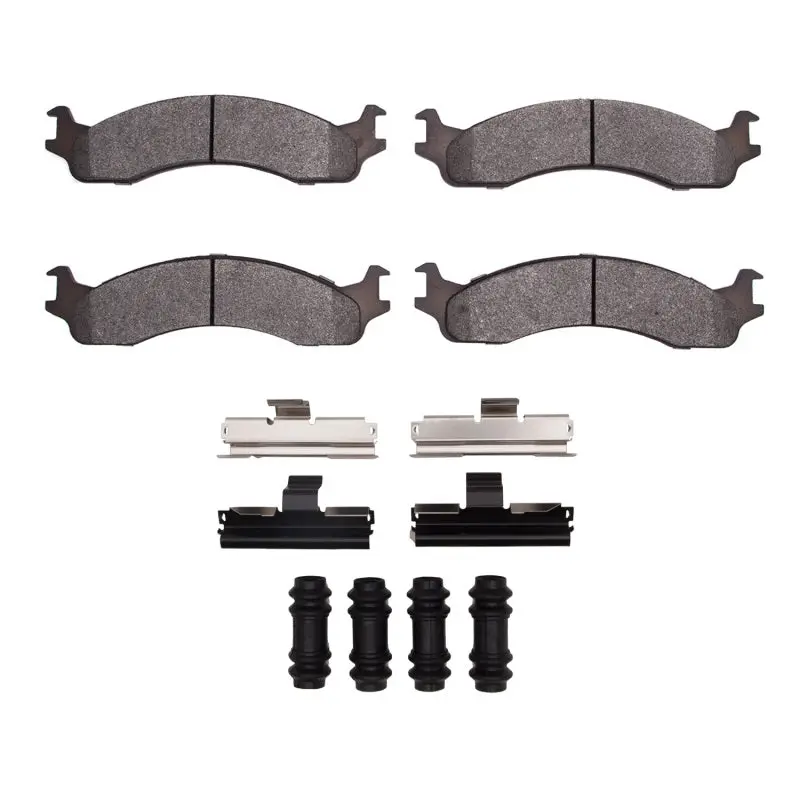R1 98-03 Dodge Ram 2500 Van Front Semi Met Pads & Hardware Kit 1
