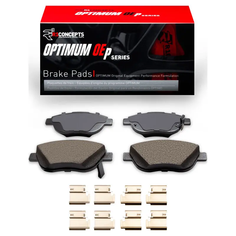 R1 12-19 Fiat 500 (Usa/Canada) Front Optimum Oe Pads & Hardware Kit 1