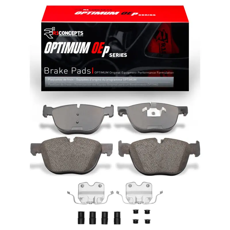 R1 14-19 Bmw X5 Front Optimum Oe Pads & Hardware Kit 1