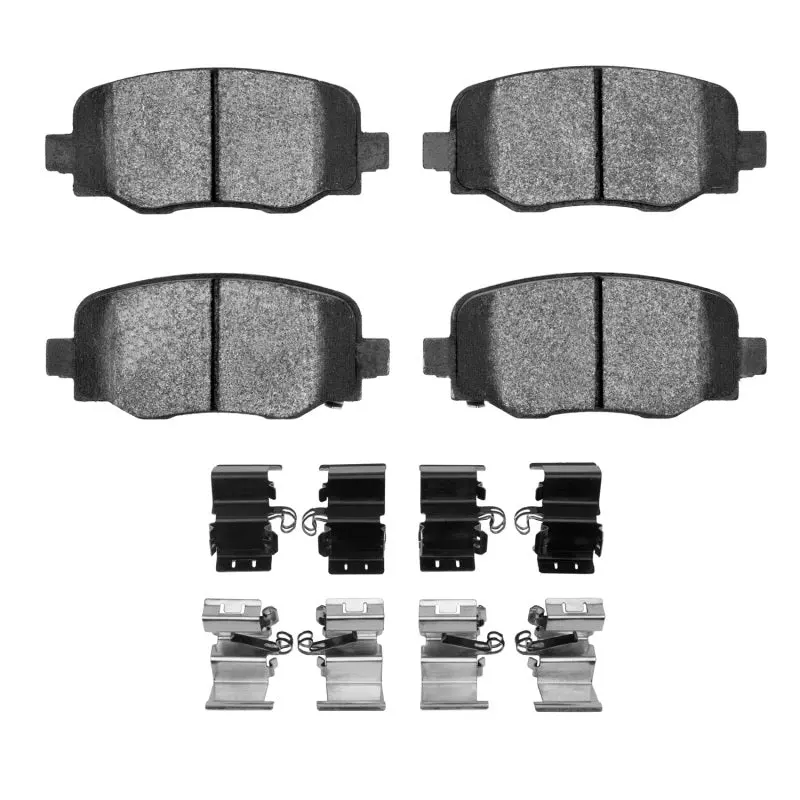 R1 2015-2025 Alfa Romeo Tonale Rear R1 Euro Ceramic Pads & Hardware Kit 1