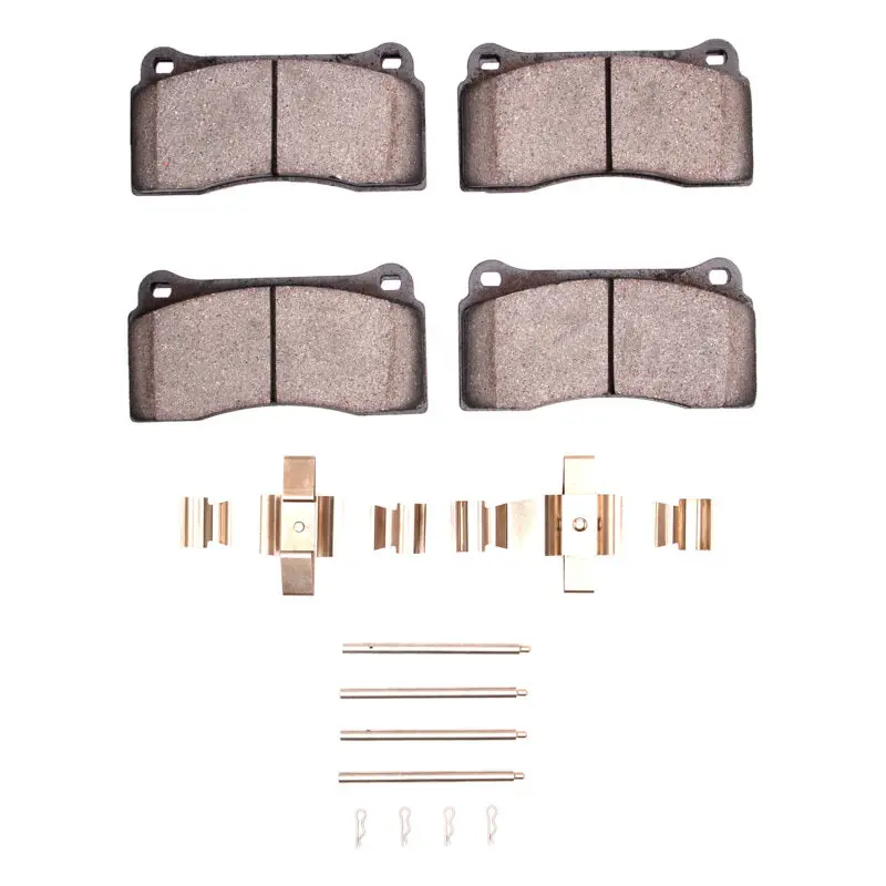 R1 00-06 Jaguar Xjr Front Optimum Oe Pads & Hardware Kit 1