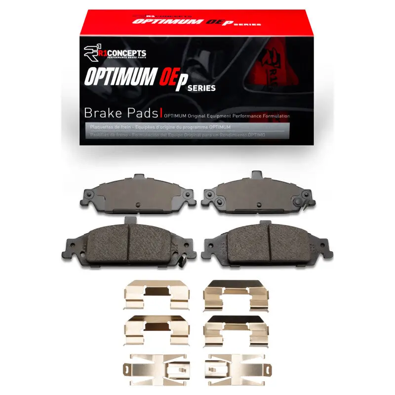 R1 97-05 Chevrolet Classic Front Optimum Oe Pads & Hardware Kit 1