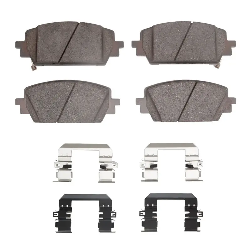 R1 21-26 Genesis G80 Front Ceramic Pads & Hardware Kit 1