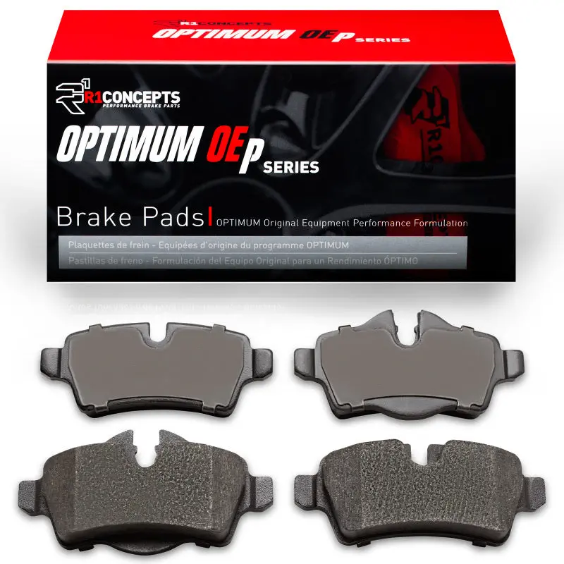 R1 07-15 Mini Cooper Clubman Rear R1 Optimum Oe Brake Pads 1