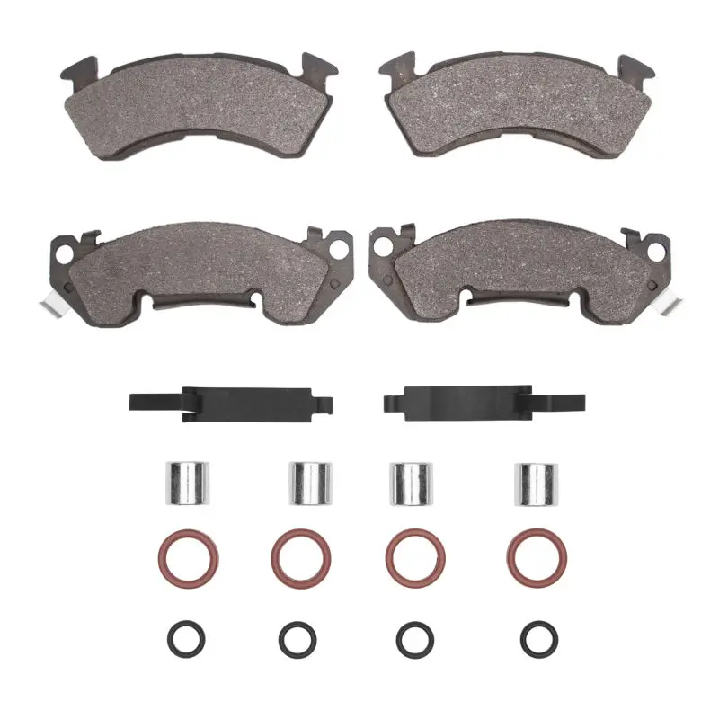 R1 94-96 Chevrolet Caprice Front Semi Met Pads & Hardware Kit 1