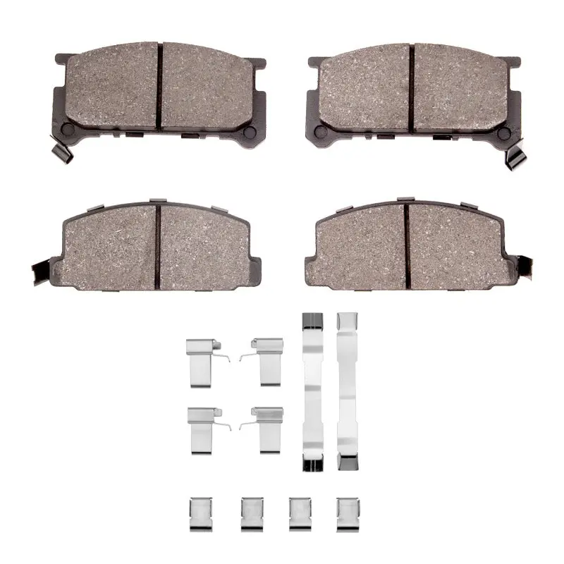 R1 80-89 Subaru Glf Front Optimum Oe Pads & Hardware Kit 1