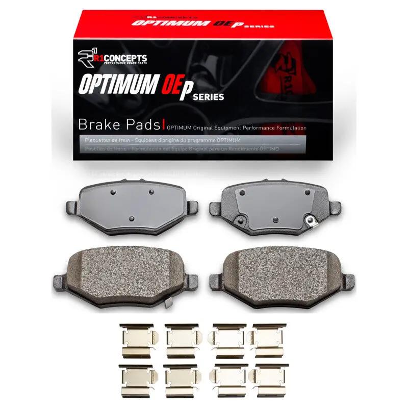 R1 13-19 Ford Flex Rear Optimum Oe Pads & Hardware Kit 1