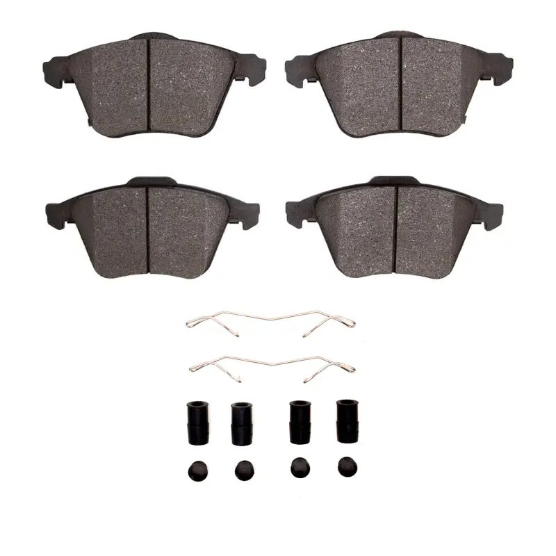R1 06-07 Mazda 6 Front Semi Met Pads & Hardware Kit 1
