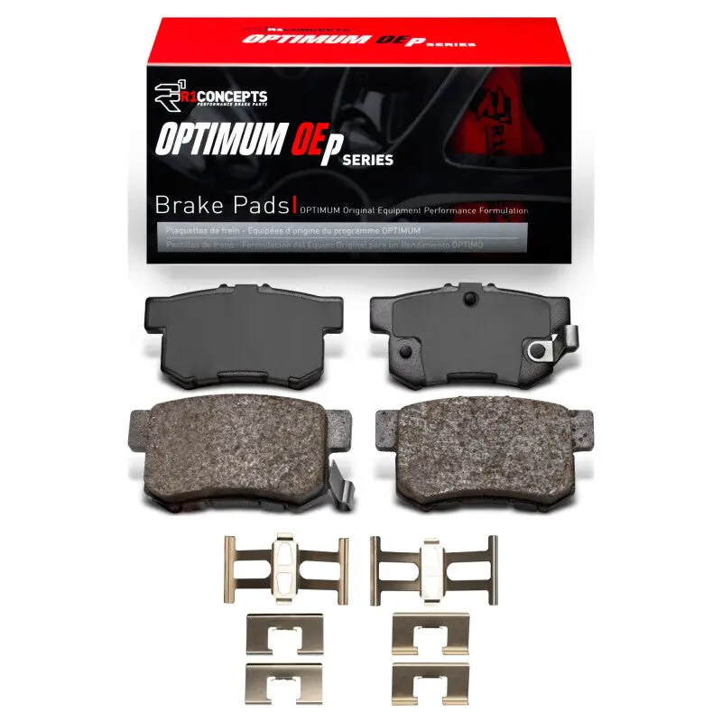 R1 00-13 Honda S2000 Rear Optimum Oe Pads & Hardware Kit 1