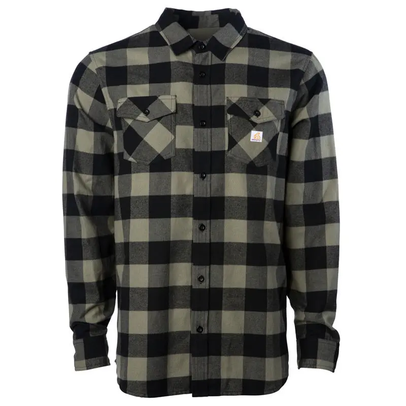 80Eighty® Heartcars Olive Flannel 1