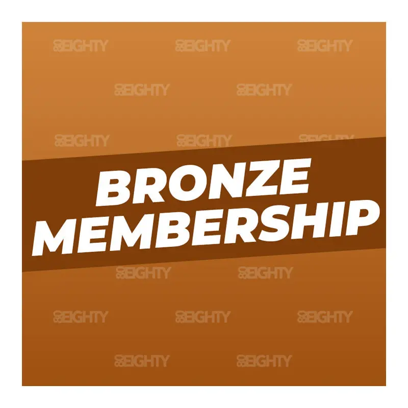 80Eighty® Bronze Membership 1