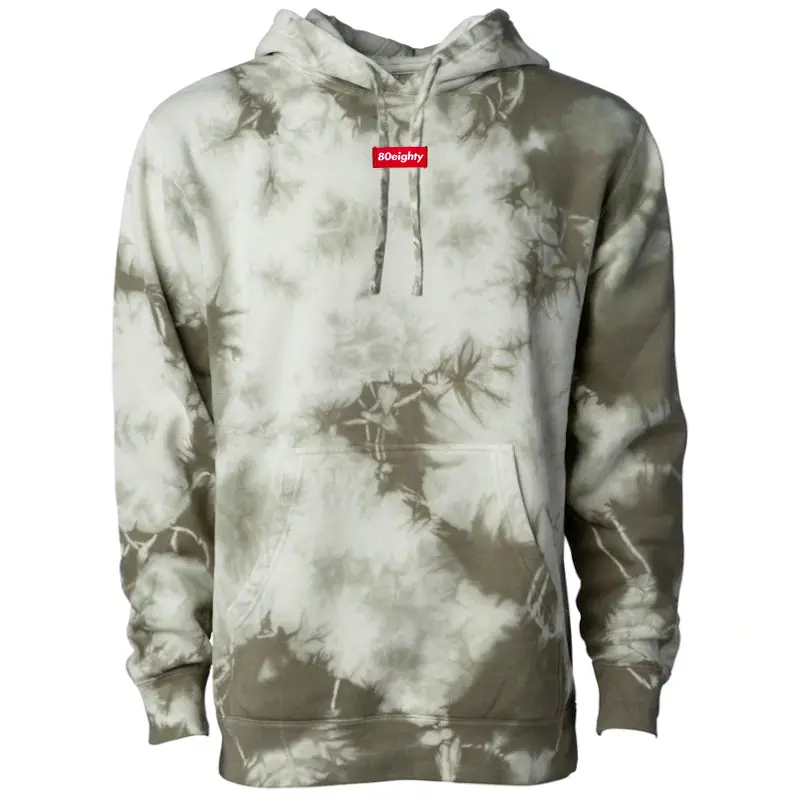 80Eighty® Tie Dye Olive Hoodie 1