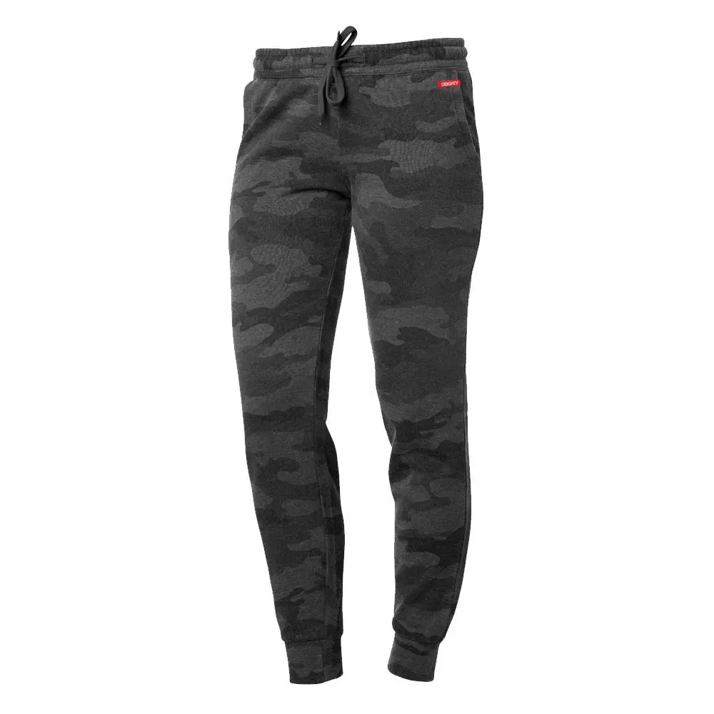 80Eighty® Black Camo Women's Jogger 1