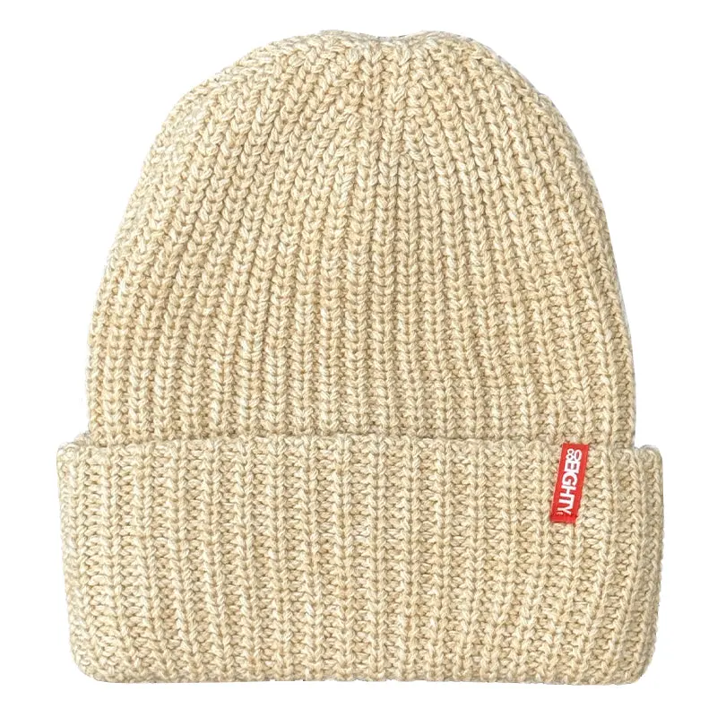80Eighty® Chunky Vanilla Beanie 1