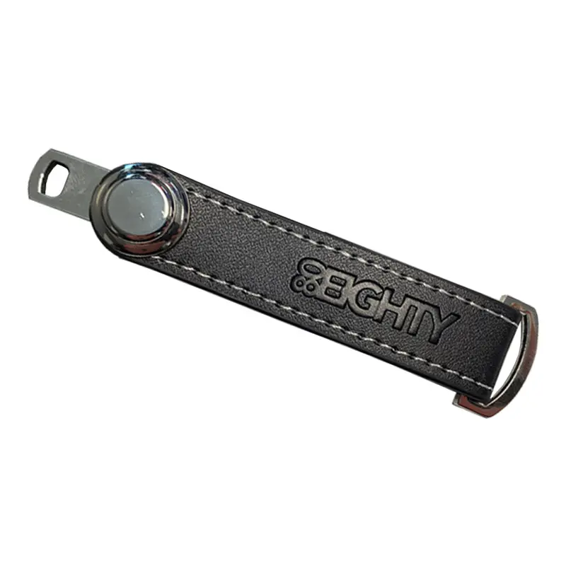 80Eighty® Classy Leather Keychain 1