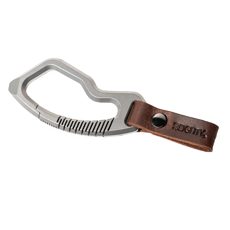 80Eighty®  Titanium Carabiner Keychain 1