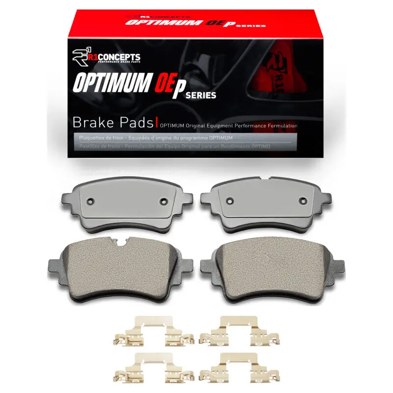 R1 2020-2025 Audi A6 Quattro Rear R1 Optimum Oe Pads & Hardware Kit 1