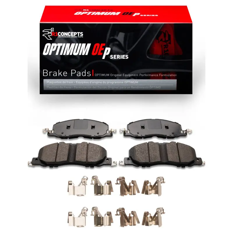 R1 2020-2025 Ford Explorer Front R1 Optimum Oe Pads & Hardware Kit 1