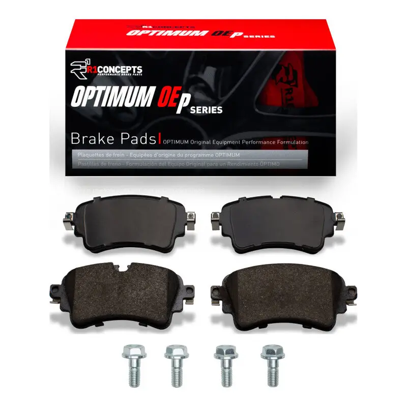 R1 16-20 Audi A5 Rear Optimum Oe Pads & Hardware Kit 1