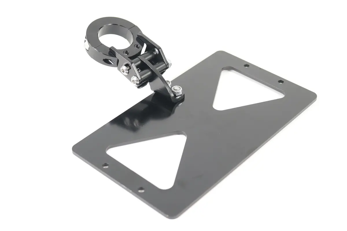 Holley 7" Touchscreen Adjustable Dash Mount W/ Billet Clamp 1