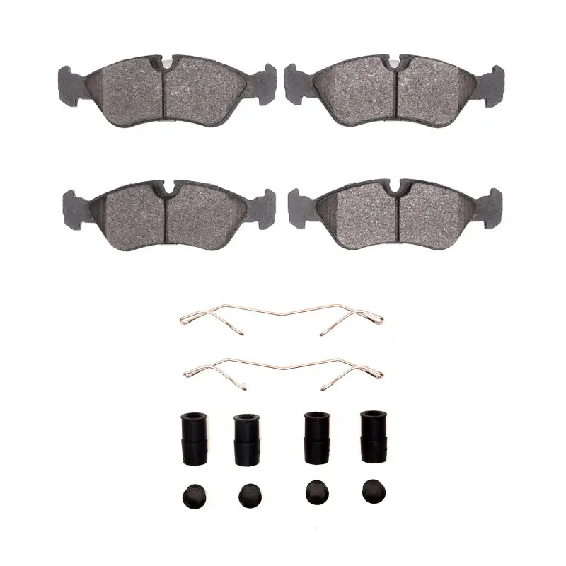 R1 99-02 Daewoo Lanos Front Semi Met Pads & Hardware Kit 1