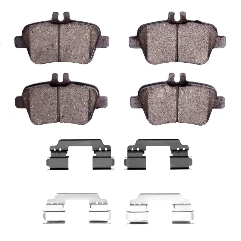 R1 14-19 Mercedes-Benz Cla250 Rear Euro Ceramic Pads & Hardware Kit 1
