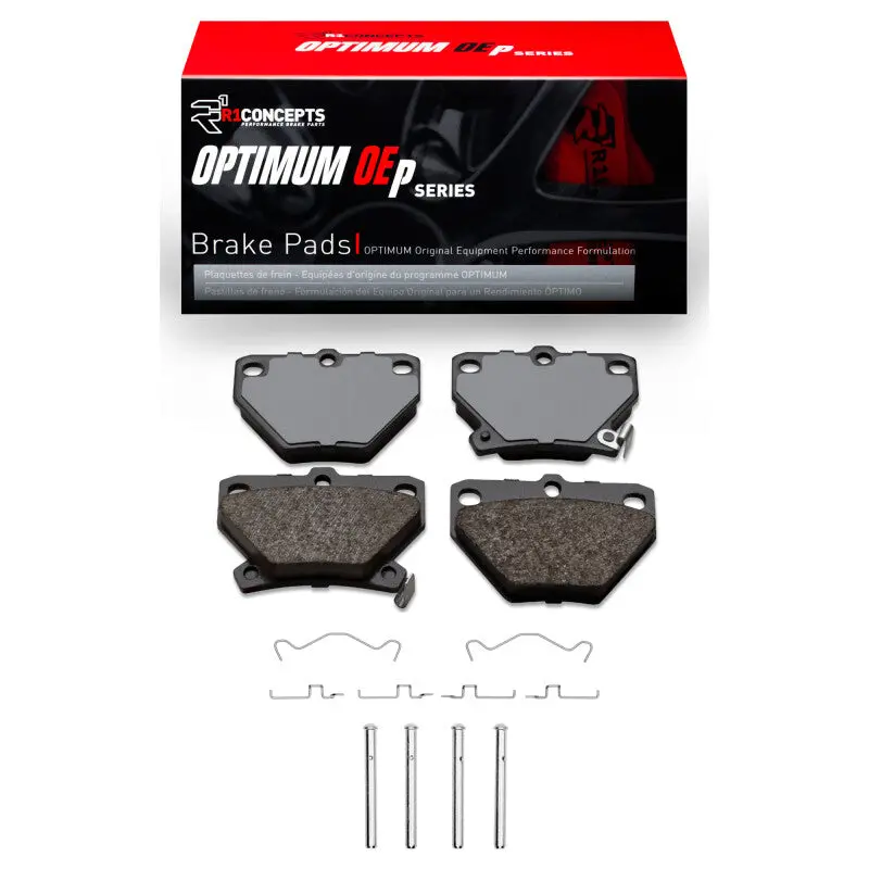 R1 00-08 Pontiac Vibe Rear Optimum Oe Pads & Hardware Kit 1