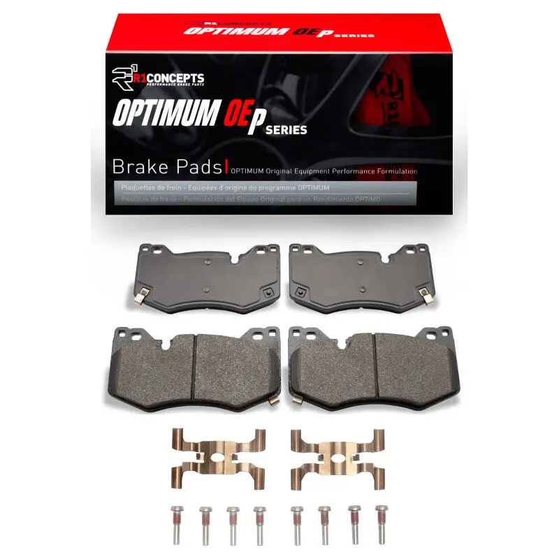 R1 20-25 Cadillac Ct4 Front Optimum Oe Pads & Hardware Kit 1