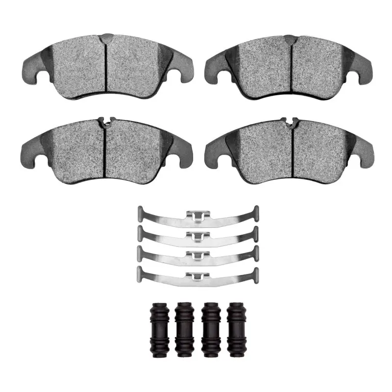R1 09-17 Audi Q5 (Mexico) Front Euro Ceramic Pads & Hardware Kit 1