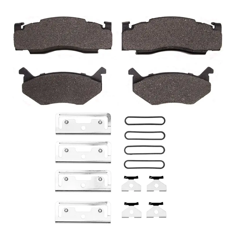 R1 1973-1989 Chrysler Lebaron Front/Rear R1 Optimum Oe Pads & Hardware Kit 1